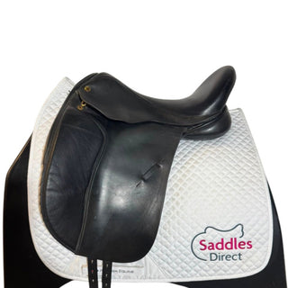 Black Country Eloquence Dressage *Classic Tree* Black 17" MW 1 | Saddles Direct