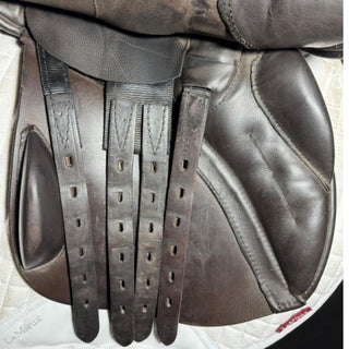 Black Country Etienne *Long Flap - Native Tree* Hunter Jump Brown 15" W 8 | Saddles Direct