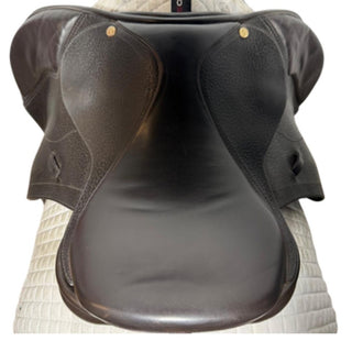 Black Country Etienne *Long Flap - Native Tree* Hunter Jump Brown 15" W 6 | Saddles Direct