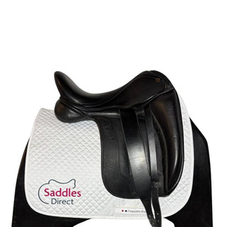 Black Country Vinici Dressage Black 17.5" MW 2 | Saddles Direct