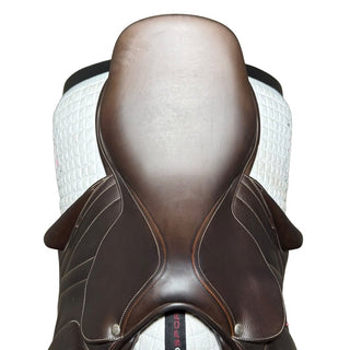 Butet "C" Monoflap Jump Brown 17.5" W 4 | Saddles Direct