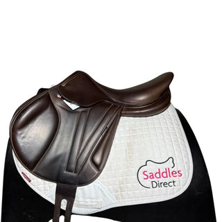 Butet "C" Monoflap Jump Brown 17.5" W 1 | Saddles Direct