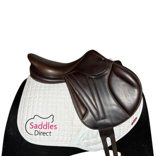 Butet "C" Monoflap Jump Brown 17.5" W 2 | Saddles Direct