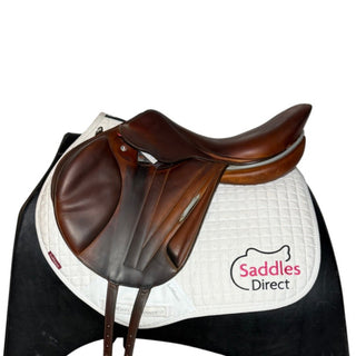 Butet Monoflap Jump Brown 17.5" MW 1 | Saddles Direct
