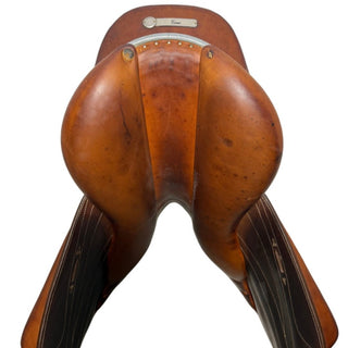 Butet Monoflap Jump Brown 17.5" MW 7 | Saddles Direct