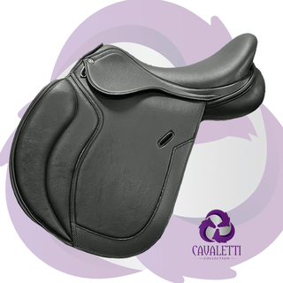 Cavaletti Collection Covered GP Saddle 3 | Saddles Direct