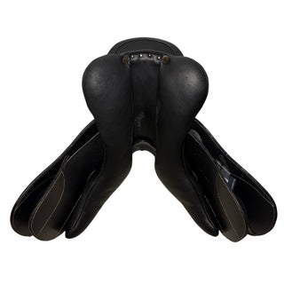Cavaletti Collection Covered Leather Jump Black 16.5" ADJ 9 | Saddles Direct