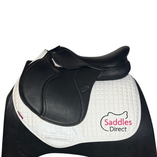 Cavaletti Collection Covered Leather Jump Black 16.5" ADJ 1 | Saddles Direct