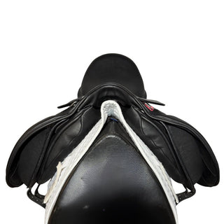 Cavaletti Collection Covered Leather Pony Dressage Black 16" ADJ 3 | Saddles Direct