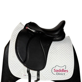 Cavaletti Collection Covered Leather Pony Dressage Black 16" ADJ 1 | Saddles Direct