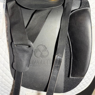 Cavaletti Collection Dressage Black 17.5" ADJ 8 | Saddles Direct