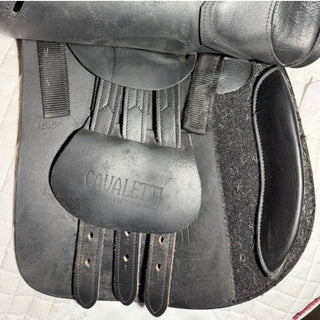 Cavaletti Collection GP Black 16.5" ADJ 8 | Saddles Direct