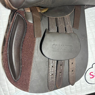 Cavaletti Collection GP Brown 17" ADJ 7 | Saddles Direct