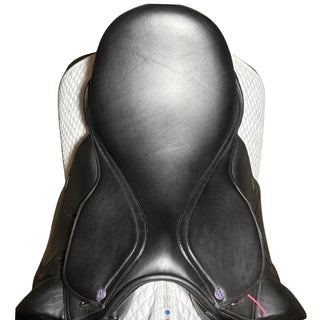 Cavaletti Collection Monoflap Dressage Black 17" ADJ 4 | Saddles Direct