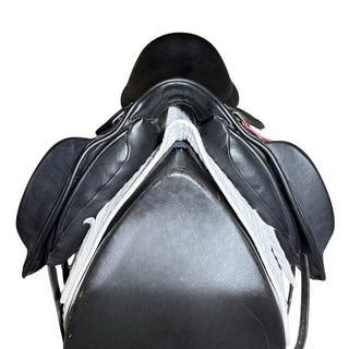 Cavaletti Collection Monoflap Dressage Black 17" ADJ 3 | Saddles Direct