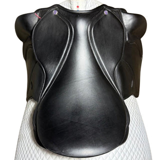 Cavaletti Collection Monoflap Dressage Black 17" ADJ 6 | Saddles Direct