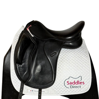 Cavaletti Collection Monoflap Dressage Black 18" ADJ 1 | Saddles Direct