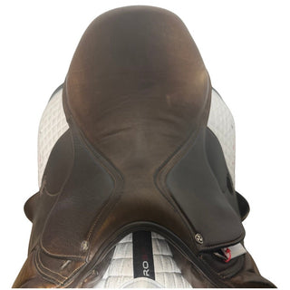 Cavaletti Collection Monoflap Jump Brown 17.5" ADJ 4 | Saddles Direct