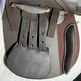 Cavaletti Collection Pony GP Brown 15.5" ADJ 8 | Saddles Direct