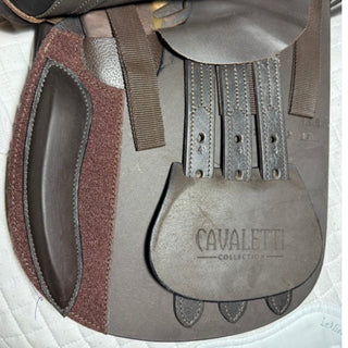 Cavaletti Collection Pony GP Brown 15.5" ADJ 7 | Saddles Direct