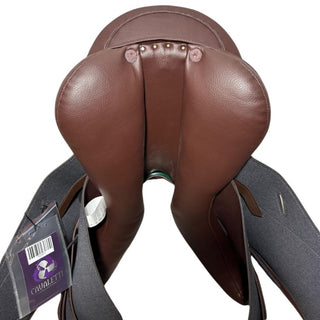 Cavaletti Collection Synthetic GP Brown 17.5" ADJ 9 | Saddles Direct