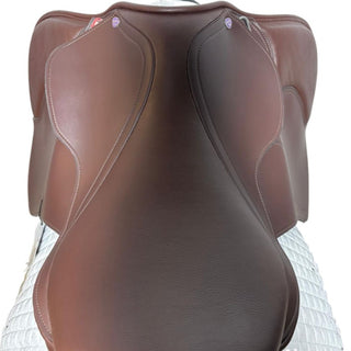Cavaletti Collection Synthetic GP Brown 17.5" ADJ 6 | Saddles Direct