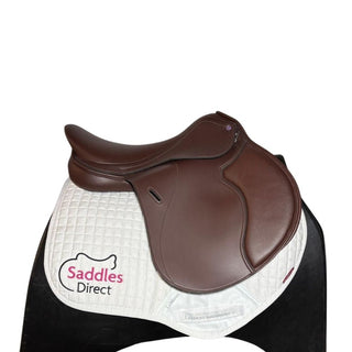 Cavaletti Collection Synthetic GP Brown 17.5" ADJ 2 | Saddles Direct