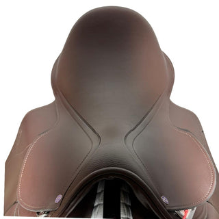 Cavaletti Collection Synthetic GP Brown 17.5" ADJ 4 | Saddles Direct