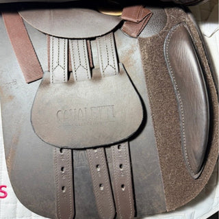 Cavaletti Collection VSD Brown 17" ADJ 8 | Saddles Direct