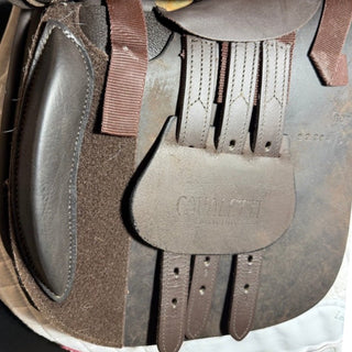 Cavaletti Collection VSD Brown 17" ADJ 7 | Saddles Direct