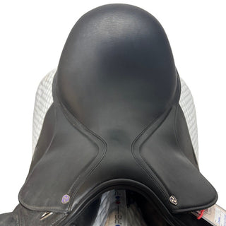 Cavaletti Monoflap Dressage Black 16" ADJ 4 | Saddles Direct