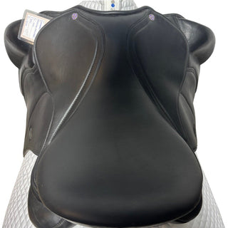 Cavaletti Monoflap Dressage Black 16" ADJ 6 | Saddles Direct