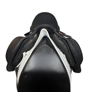 Cavaletti Monoflap Dressage Black 16" ADJ 3 | Saddles Direct