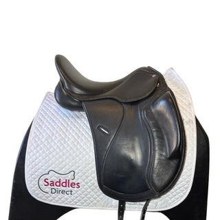 Cavaletti Monoflap Dressage Black 16.5" ADJ 2 | Saddles Direct