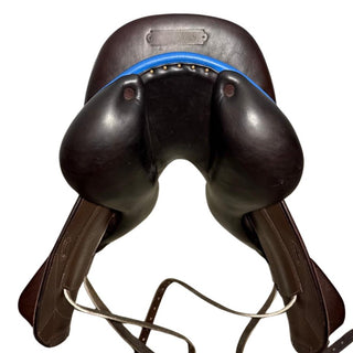 Childeric CFXL Monoflap Jump Brown (Generous 17" Seat) 17.5" W 7 | Saddles Direct