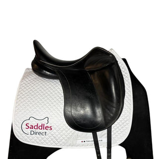 Childeric DAC Dressage *Wide Tree* Black 17.5" W 2 | Saddles Direct