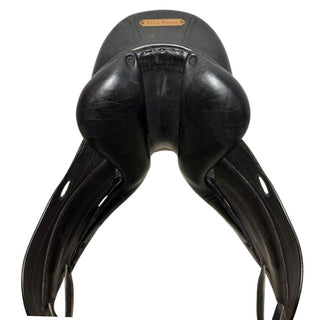 Childeric DAC Monoflap Dressage Black 17.5" W 7 | Saddles Direct
