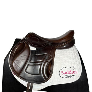 Chunky Monkey Monoflap XC Jump Brown 17.5" MW 1 | Saddles Direct