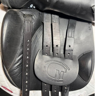 Chunky Monkey Raven GP Black 17" W 7 | Saddles Direct