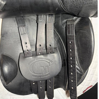 Chunky Monkey Raven GP Black 17" W 8 | Saddles Direct