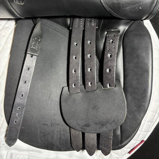 Chunky Monkey Working Hunter/Show Black 17" 2XW 8 | Saddles Direct