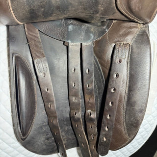 Chunky Monkey Working Hunter/Show Brown 17.5" W 8 | Saddles Direct