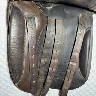 Chunky Monkey Working Hunter/Show Brown 17.5" W 7 | Saddles Direct