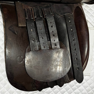 Brown Collegiate Protége WH/Show Brown 16" MW 6 - Saddles Direct