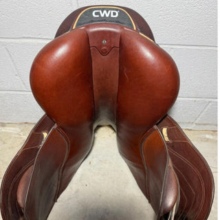 CWD 2GS Jump Brown 17" MW 8 | Saddles Direct