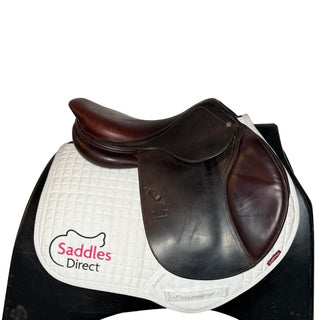 CWD Close Contact Flat Seat Jump SE03 Brown 17" MW 2 | Saddles Direct