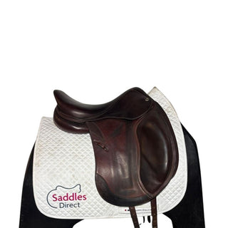 CWD SE24 Monoflap Dressage Brown 17" MW 2 | Saddles Direct