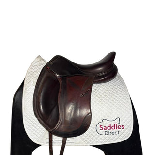 CWD SE24 Monoflap Dressage Brown 17" MW 1 | Saddles Direct