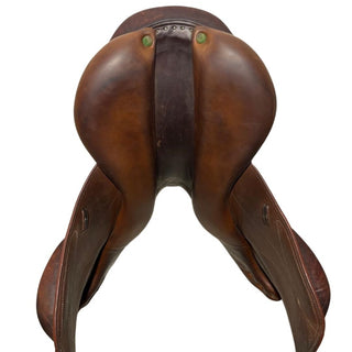 Devoucoux Chiberta Jump Brown 17" XW 5 | Saddles Direct