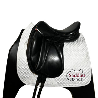 Devoucoux Makila 3A Black 18" FITS 17.5" generous M 1 | Saddles Direct